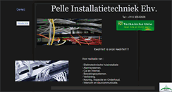 Desktop Screenshot of pelle-installatie.nl